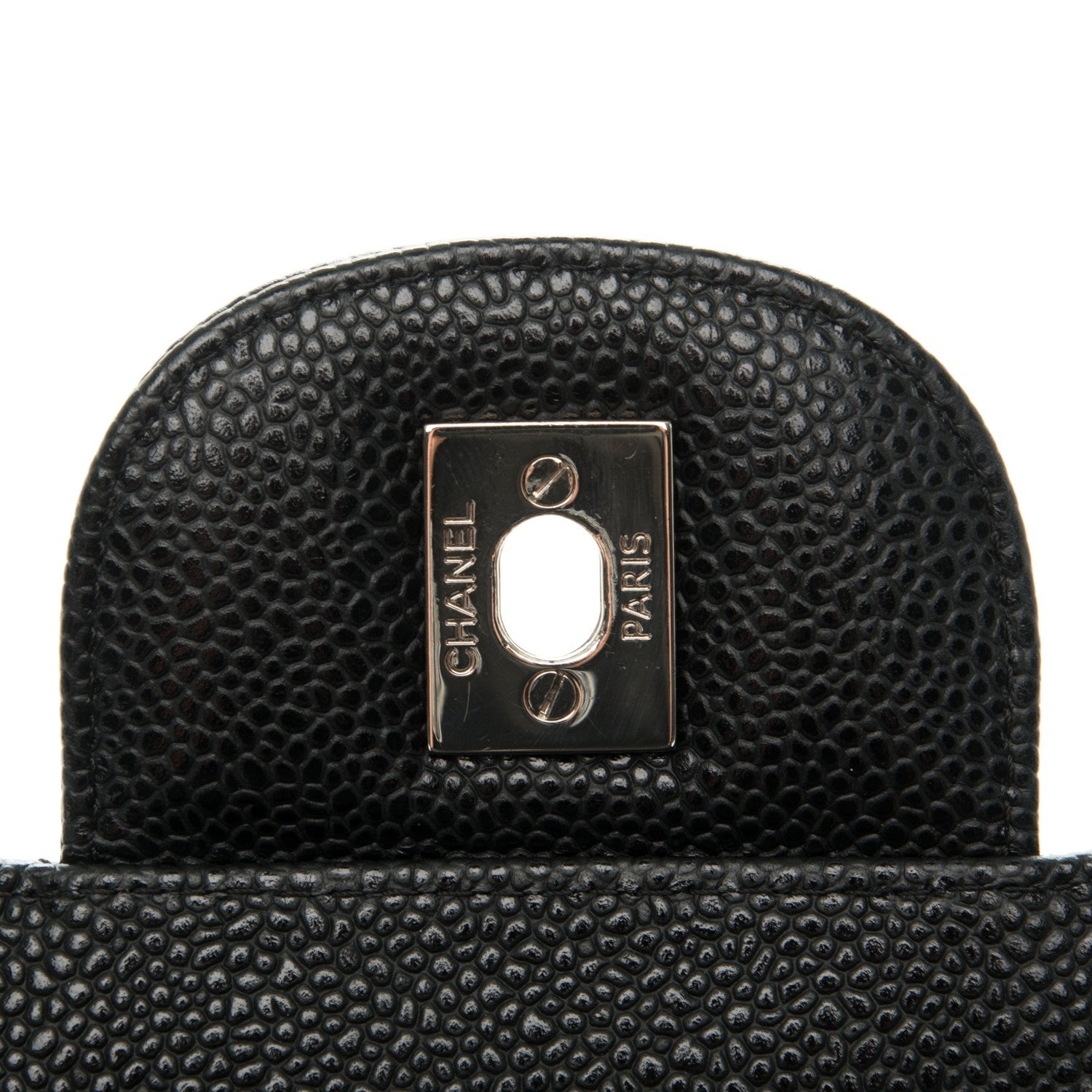 Chanel Caviar Quilted Jumbo Single Flap Black 8 of 8