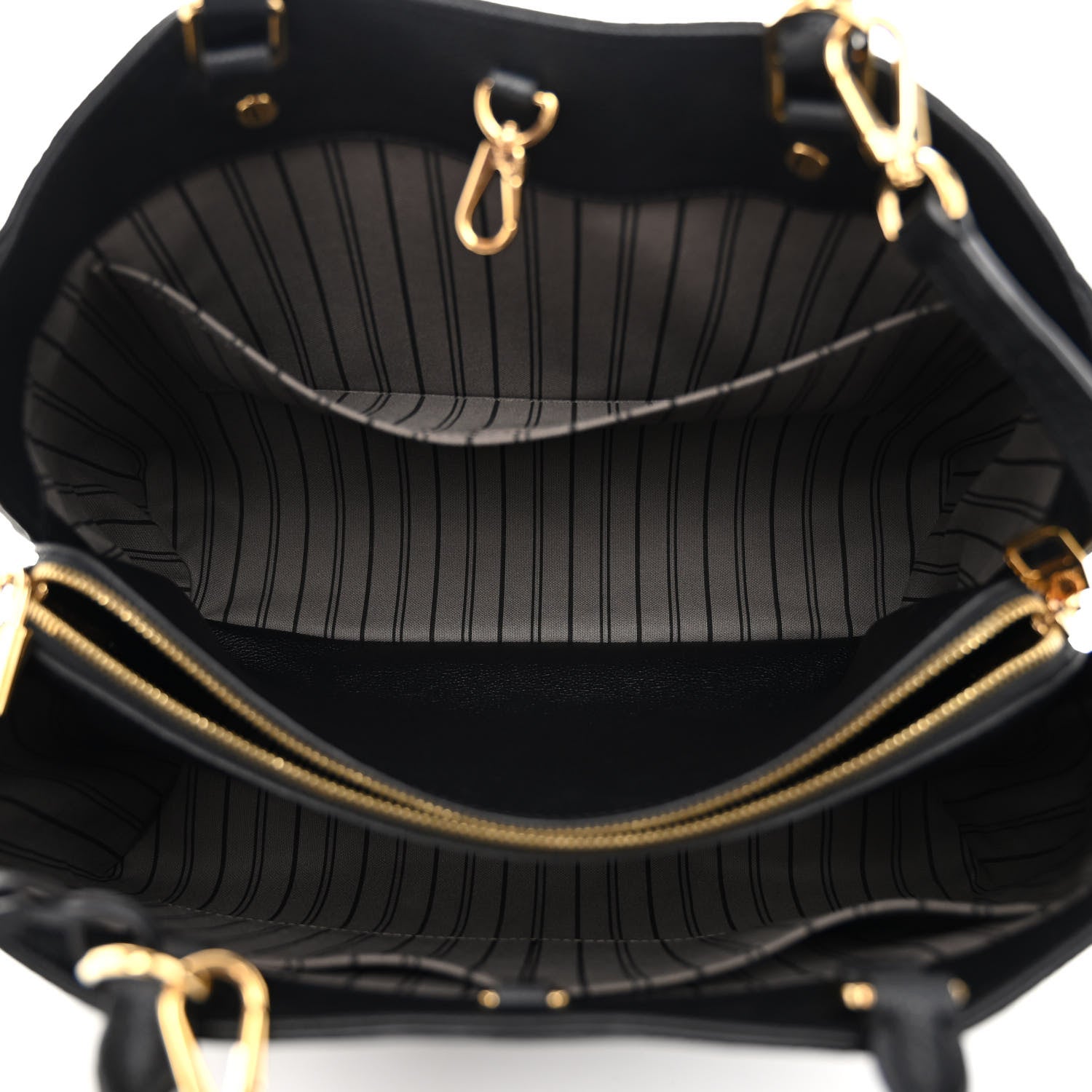 Louis Vuitton Empreinte Montaigne GM Black 5 of 9