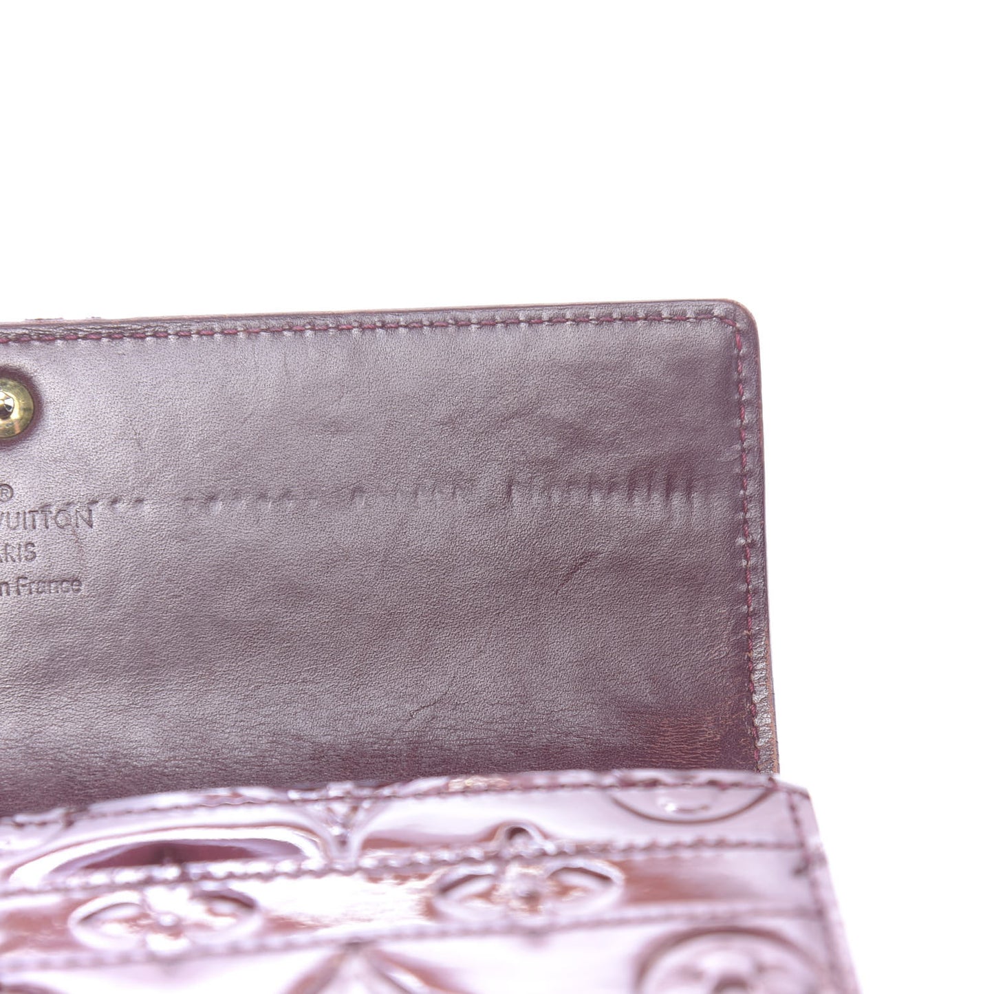 Vernis Sarah Wallet Rouge Fauviste