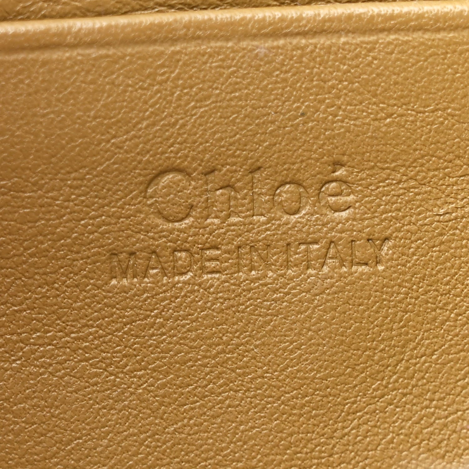 Chloe Suede Calfskin Mini Faye Shoulder Bag Deep Khaki 6 of 11