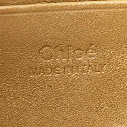 Chloe Suede Calfskin Mini Faye Shoulder Bag Deep Khaki 6 of 11