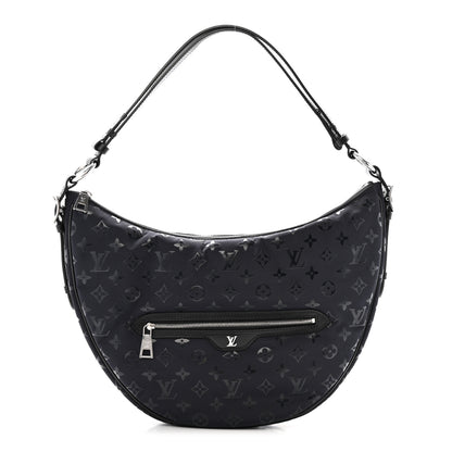 Louis Vuitton Nylon Monogram Loop Pocket Hobo Polar Night 1 of 11