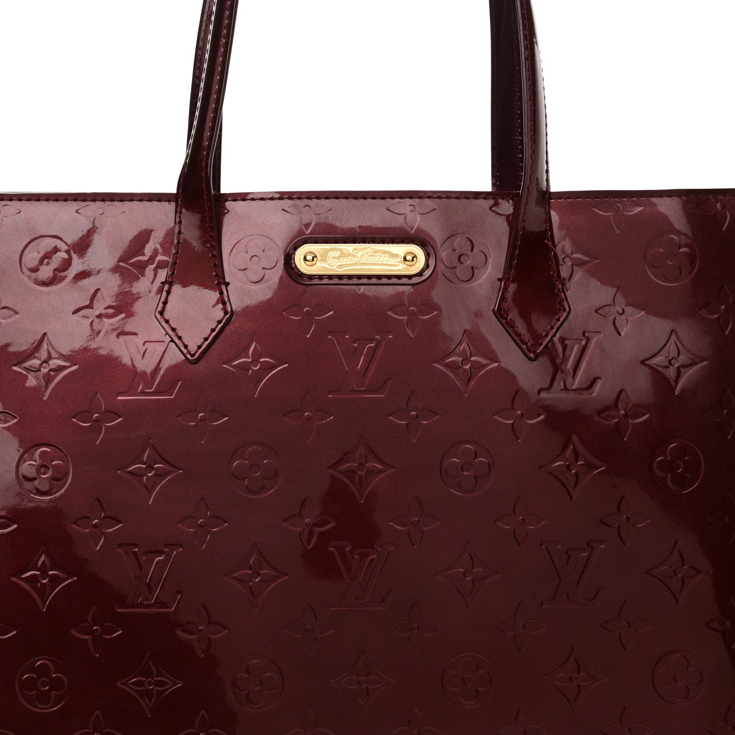 Louis Vuitton Vernis Wilshire MM Rouge Fauviste 7 of 12
