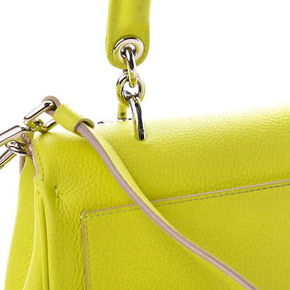 Christian Dior Smooth Calfskin Mini Be Dior Flap Vert Acide 11 of 13