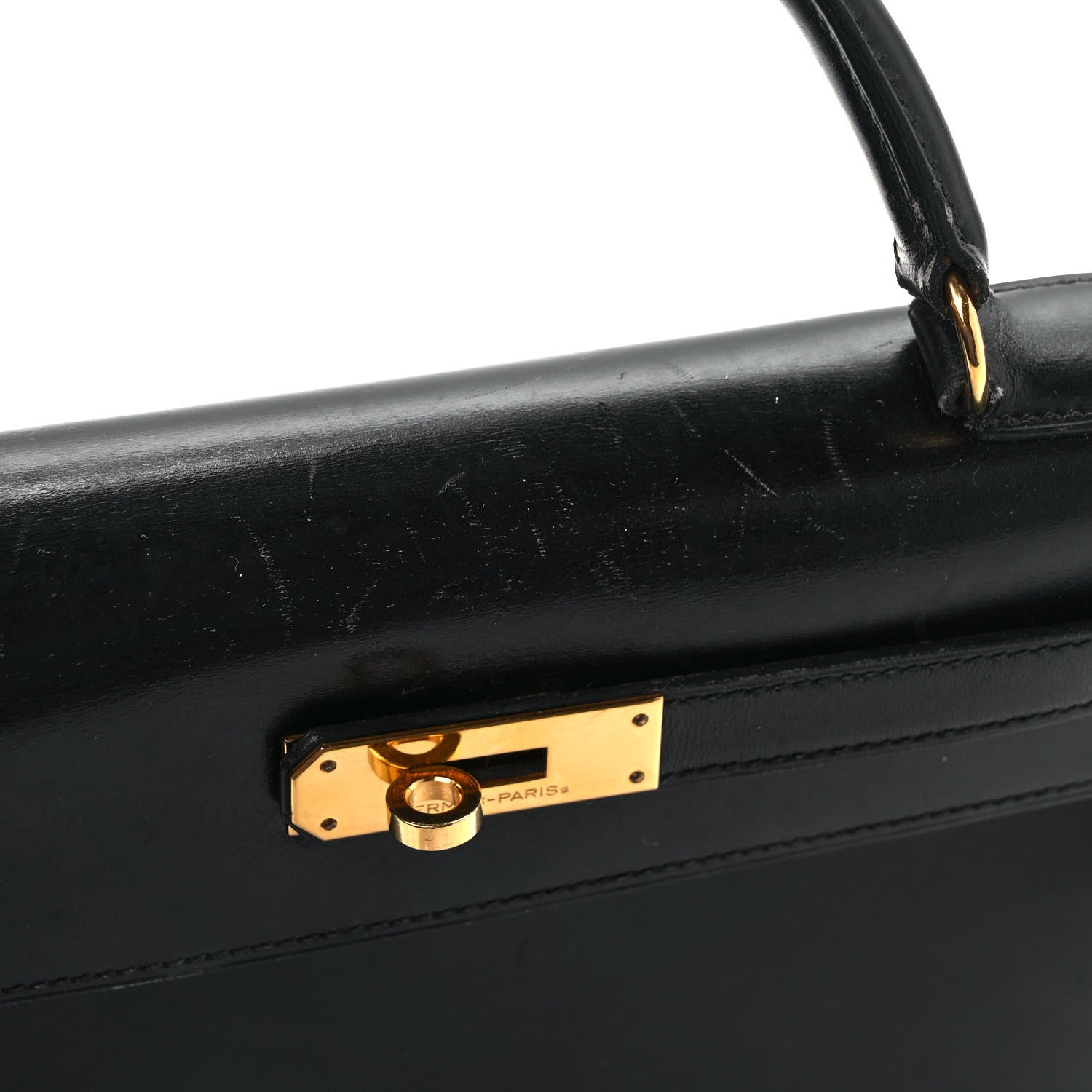 Hermes Box Kelly Sellier 28 Black 10 of 17