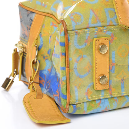 Louis Vuitton Monogram Pulp Defile Weekender PM Yellow 7 of 16