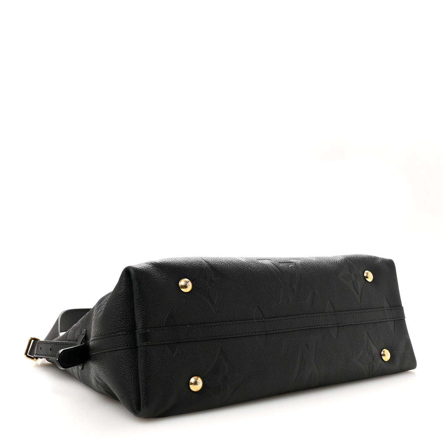 Louis Vuitton Empreinte Monogram Giant Carryall MM Black 5 of 15
