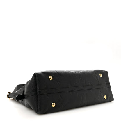 Louis Vuitton Empreinte Monogram Giant Carryall MM Black 5 of 15