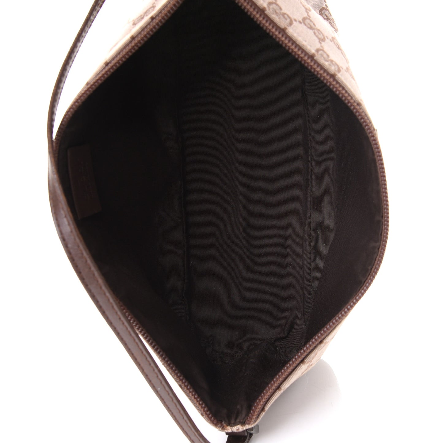Monogram Web Boat Pochette Brown