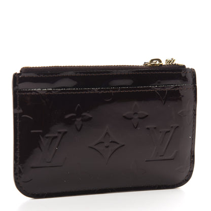 Louis Vuitton Vernis Key Pouch Amarante 3 of 6