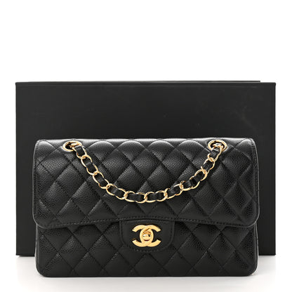 Chanel Caviar Quilted Small Double Flap Black 11 of 11