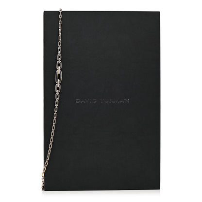 David Yurman Sterling Silver Diamond Wellesley Long Chain Link Necklace 5 of 5