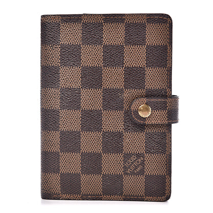 Louis Vuitton Damier Ebene Small Ring Agenda Cover 1 of 11
