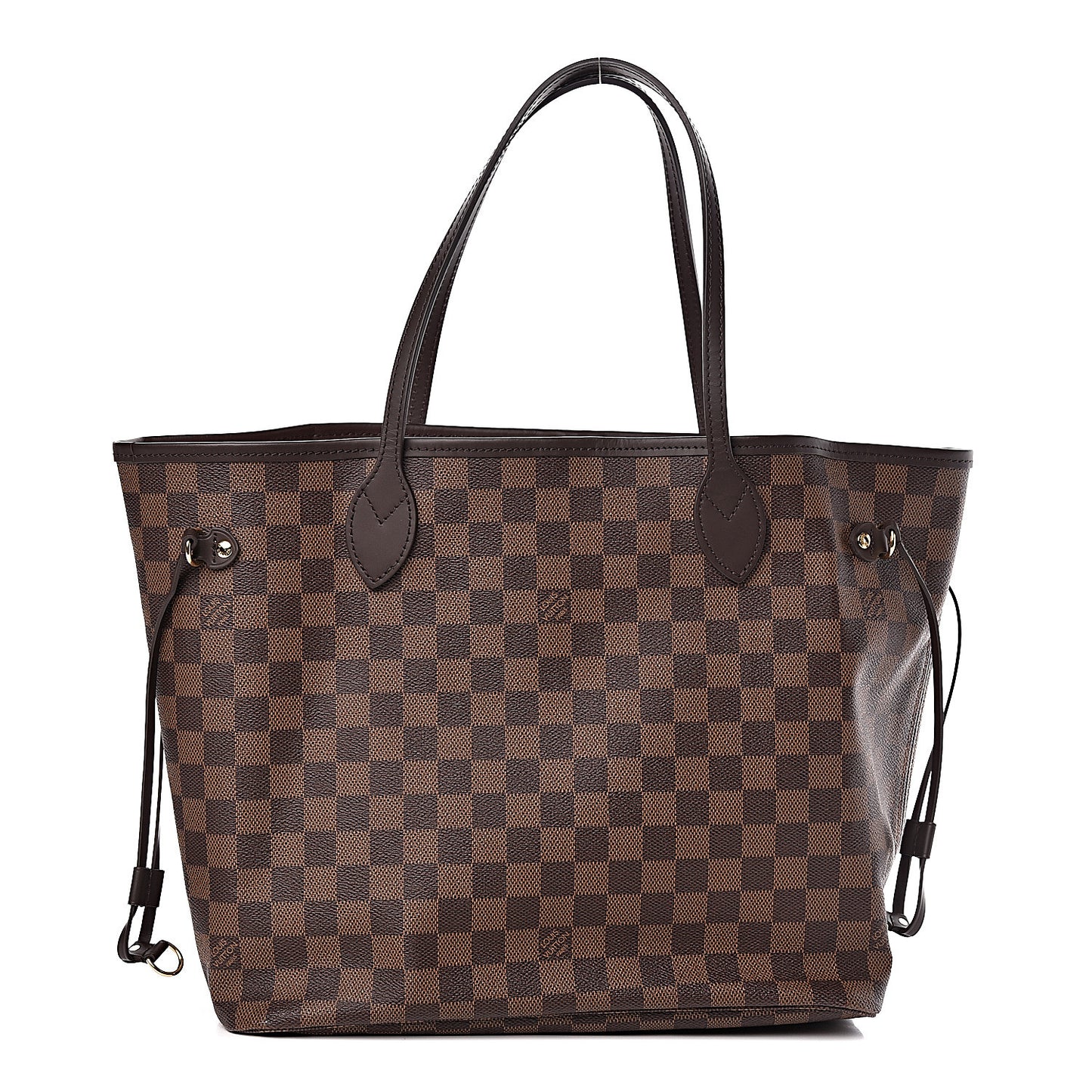 Damier Ebene Neo Neverfull MM Rose Ballerine
