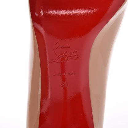 Christian Louboutin Patent Vinodo 85 Pumps 41 Beige 6 of 7