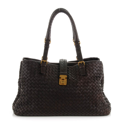 Bottega Veneta Nappa Intrecciato Medium Roma Tote Moro 1 of 8