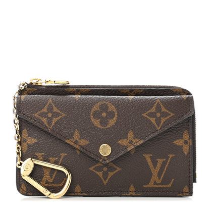 Louis Vuitton Monogram Recto Verso Card Holder Black 1 of 4