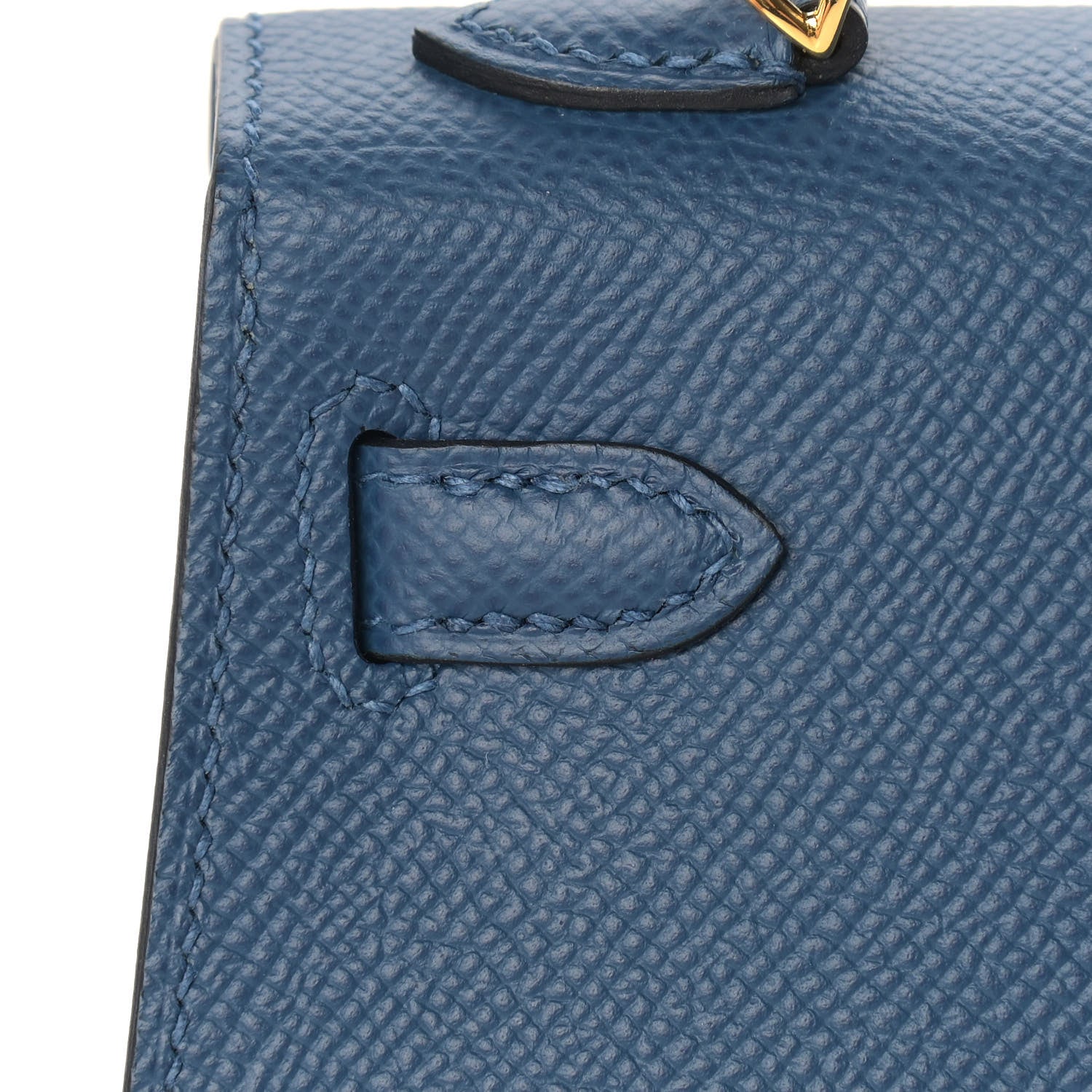 Hermes Epsom Mini Kelly Sellier 20 Deep Blue 12 of 35