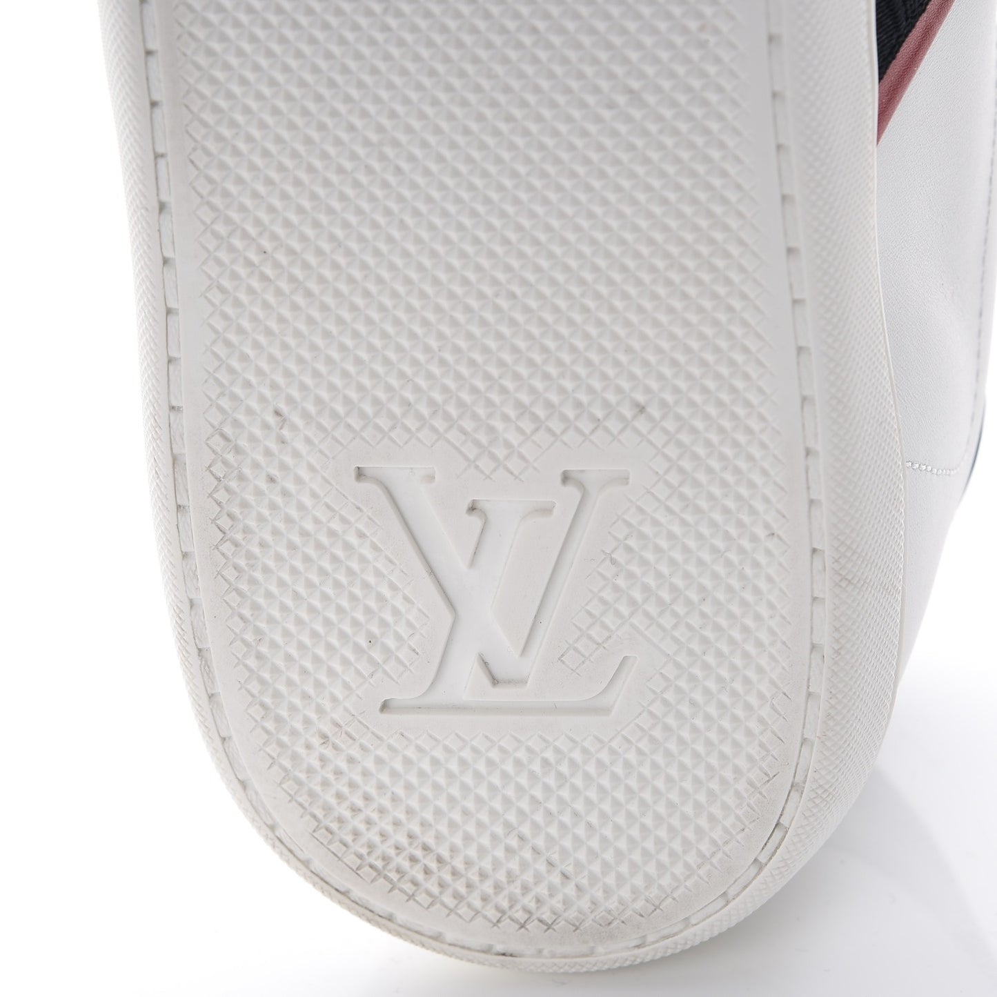Calfskin Damier Waterline Sneakers 9.5 White