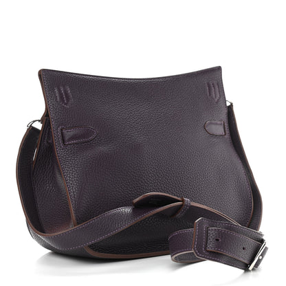 Hermes Taurillon Clemence Jypsiere 28 Raisin 3 of 11