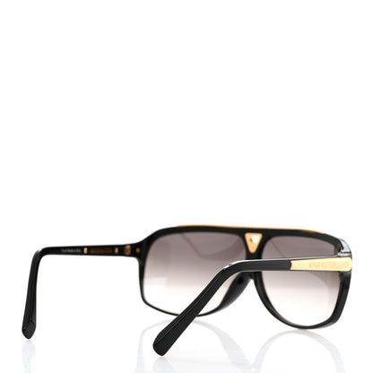Louis Vuitton Acetate Evidence Sunglasses Z0350E Black 4 of 8