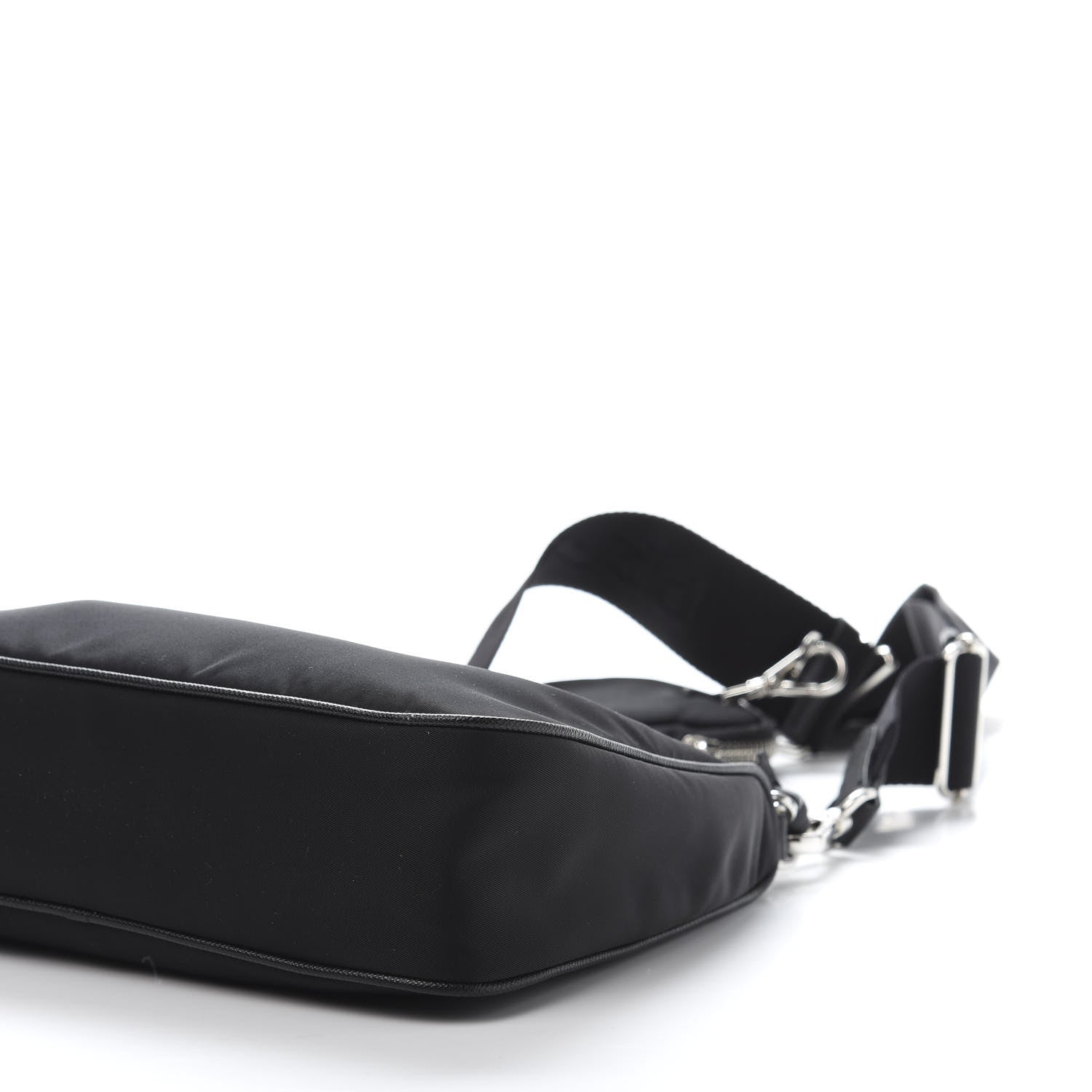 Prada Nylon Re-Edition 2005 Shoulder Bag Black 9 of 12