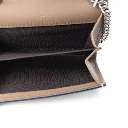 Gucci GG Supreme Monogram Dionysus Coin Purse Taupe 5 of 7