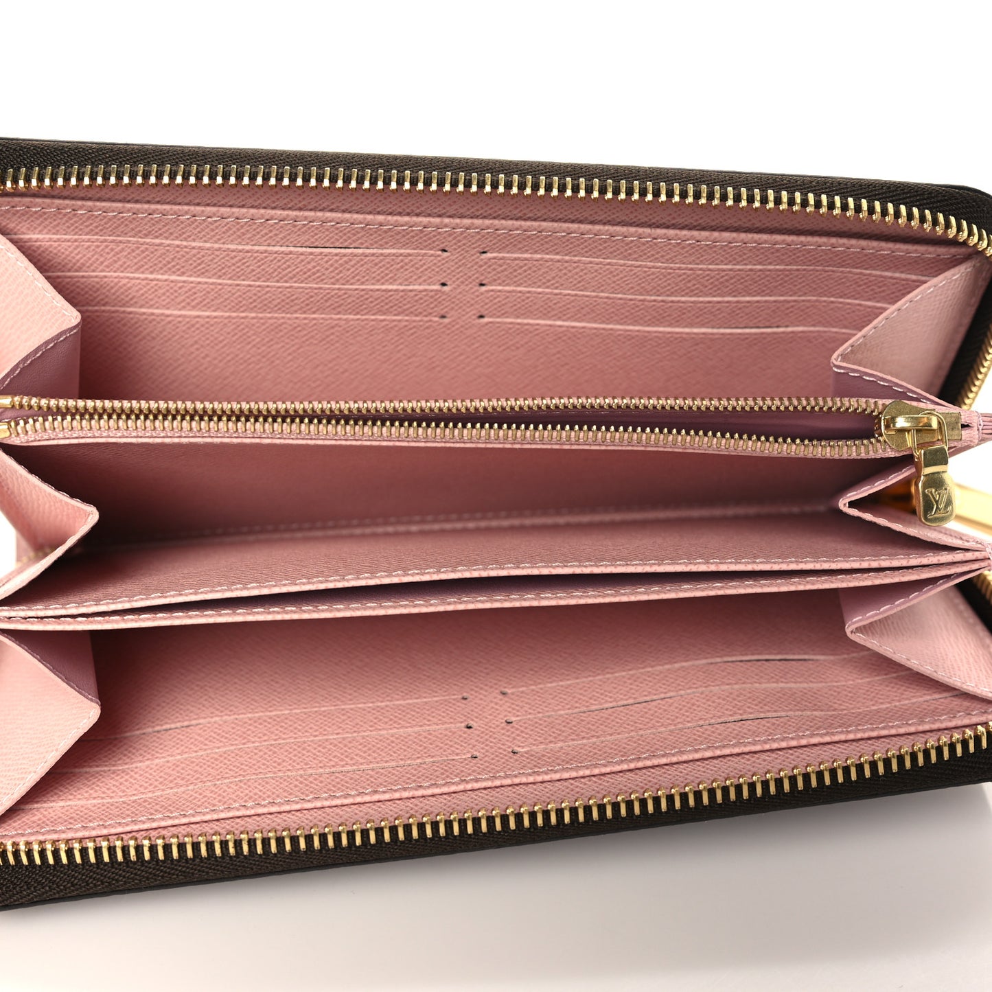 Monogram Zippy Wallet Rose Ballerine