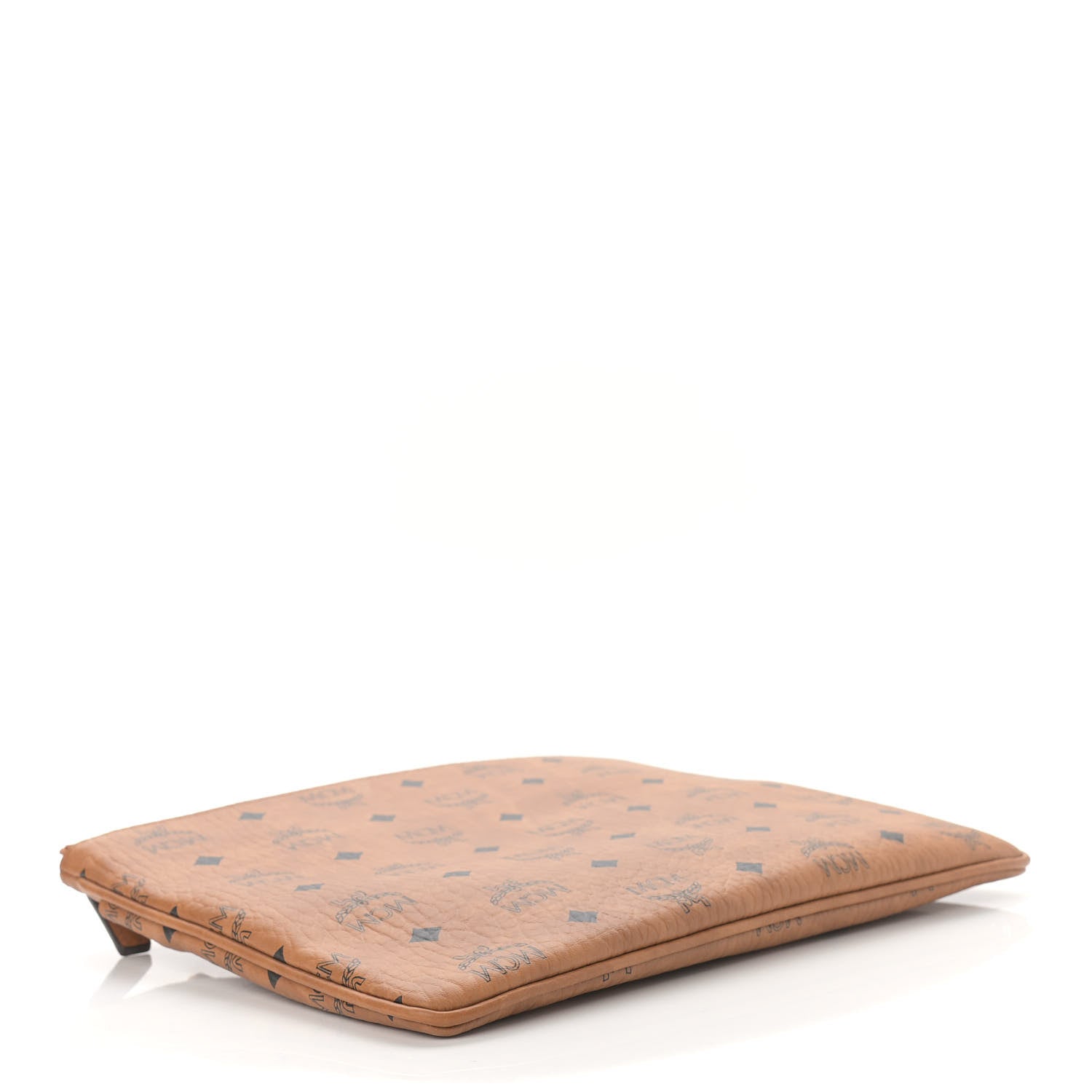 MCM Visetos Original Medium Pouch Cognac 4 of 9