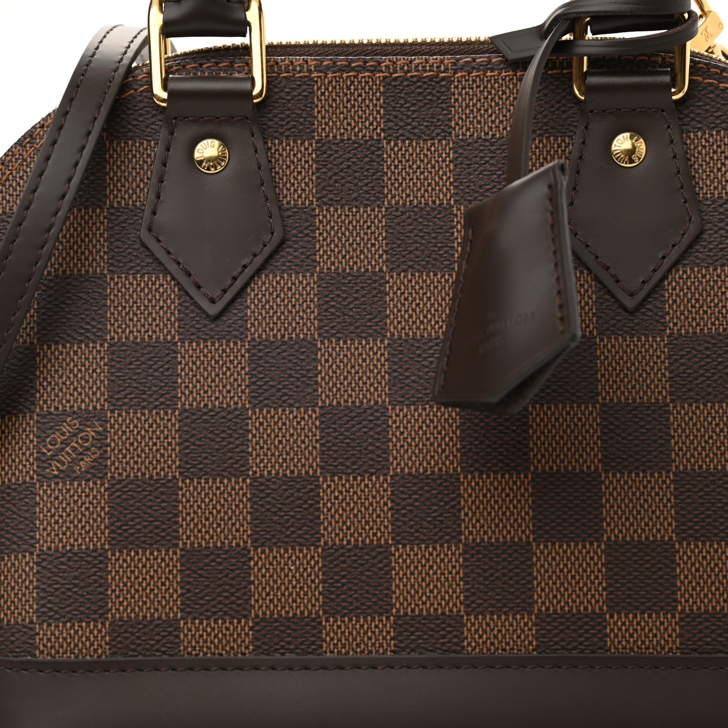 Louis Vuitton Damier Ebene Alma BB 8 of 11