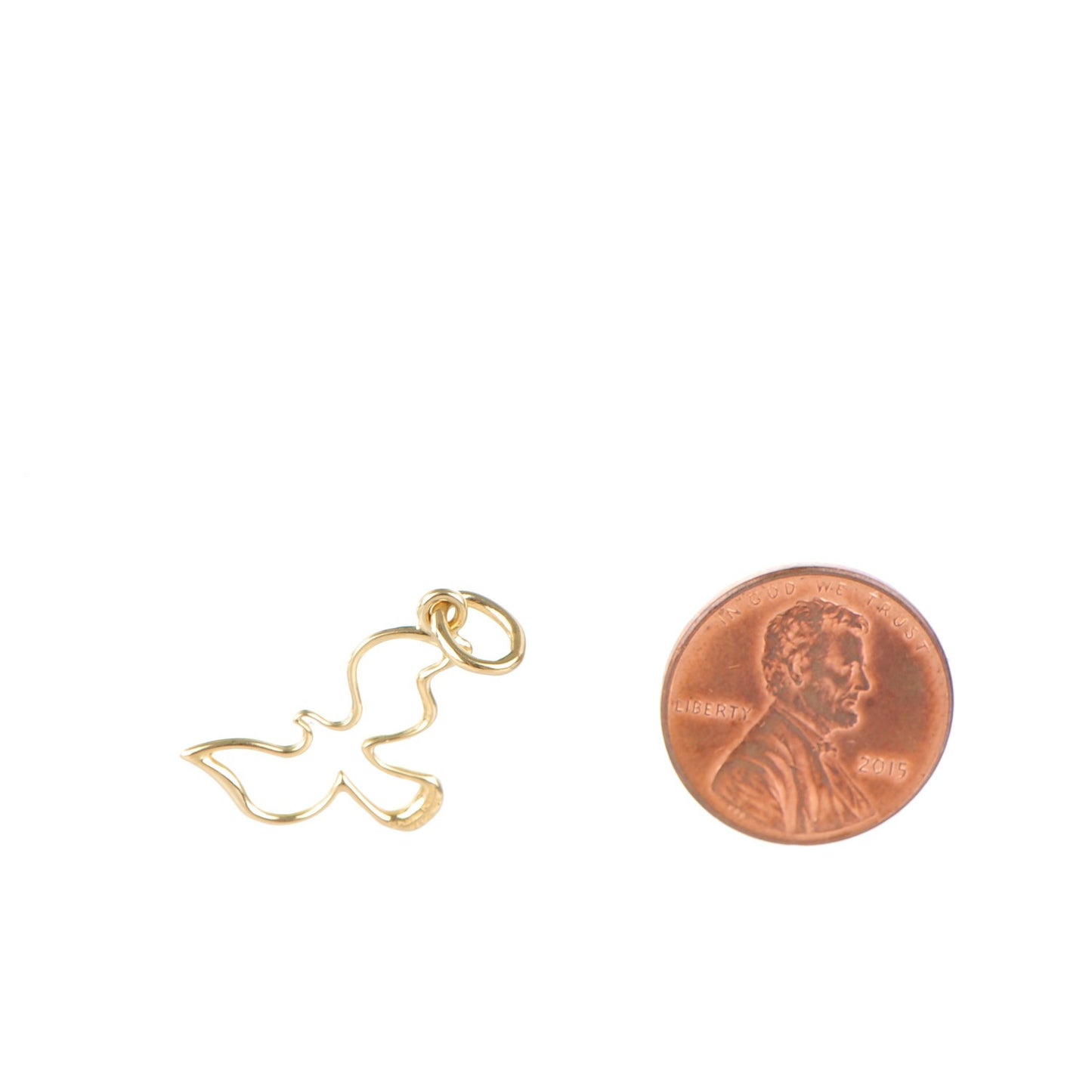 18K Yellow Gold Paloma Picasso Dove Charm