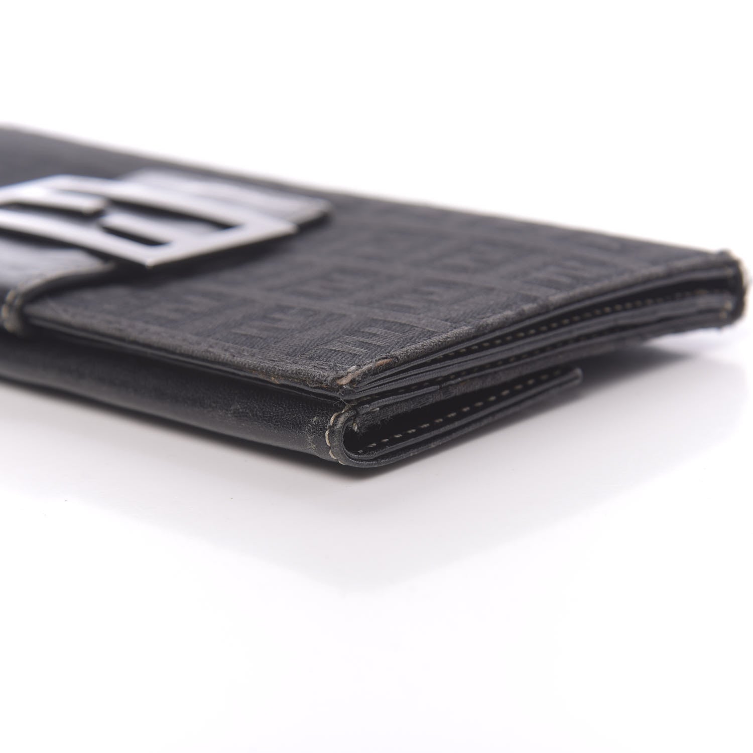 Fendi Zucchino Long Wallet Black 12 of 15