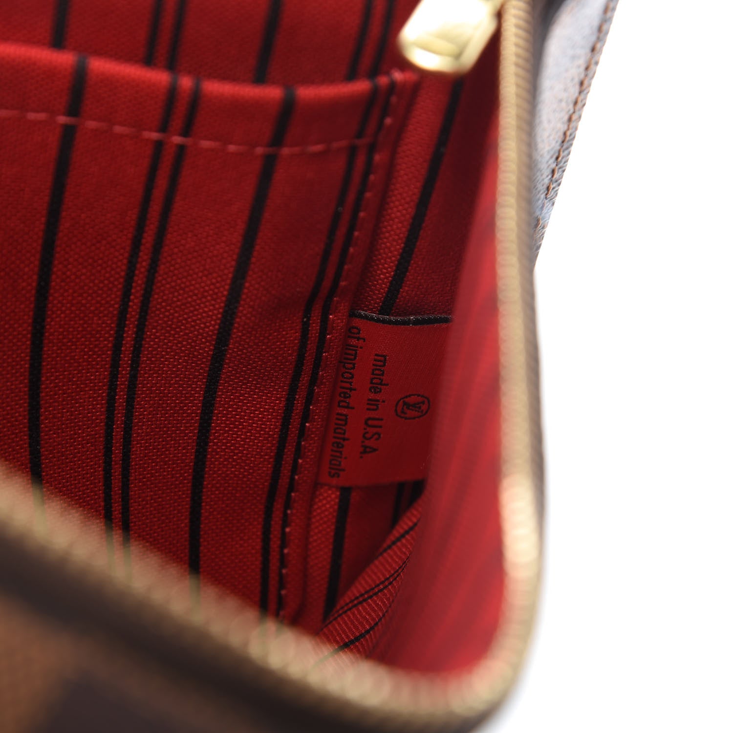Louis Vuitton Damier Ebene Neverfull MM GM Pochette 9 of 10