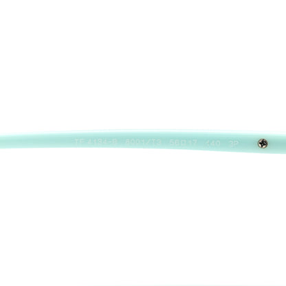 Tiffany Acetate Metal Cat Eye Sunglasses TF4134 Black Blue 6 of 7