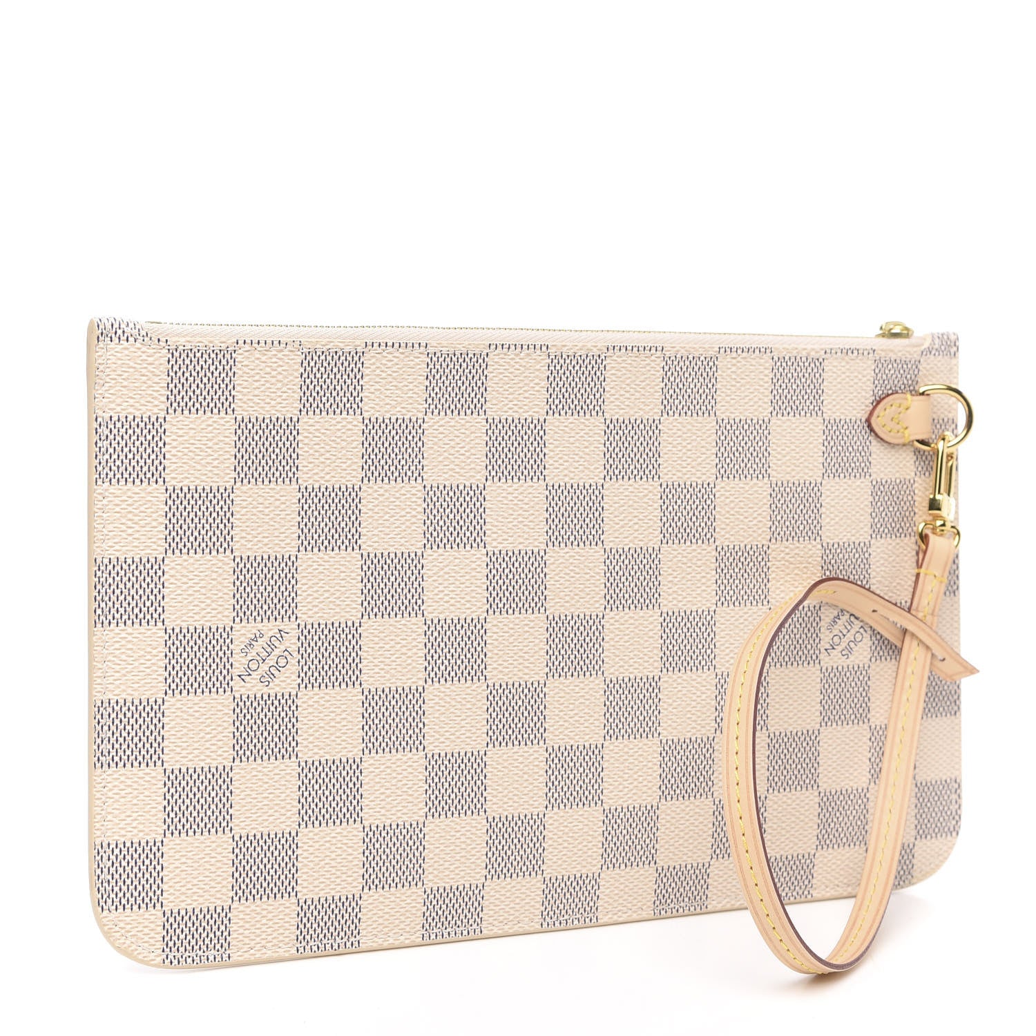 Louis Vuitton Damier Azur Neverfull MM GM Pochette 3 of 8