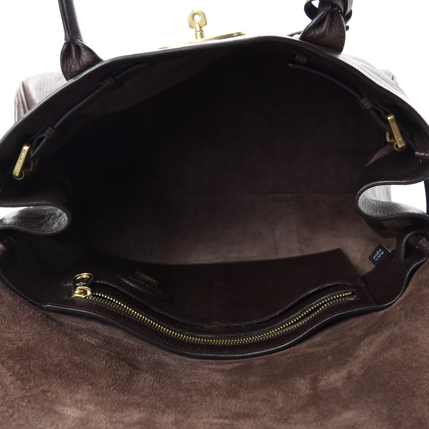 Mulberry Natural Vegetable Tanned Bayswater Chocolate 5 of 12