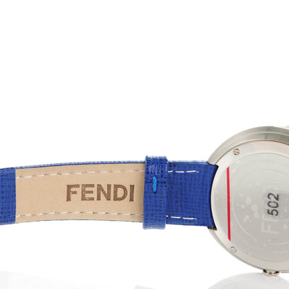 Fendi Stainless Steel Calfskin 36mm My Way Quartz Watch Blue 9 of 10