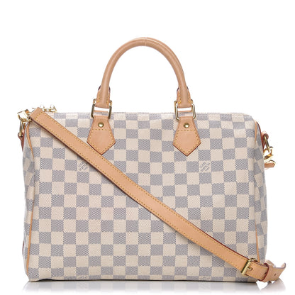 Louis Vuitton Damier Azur Speedy Bandouliere 30 1 of 8