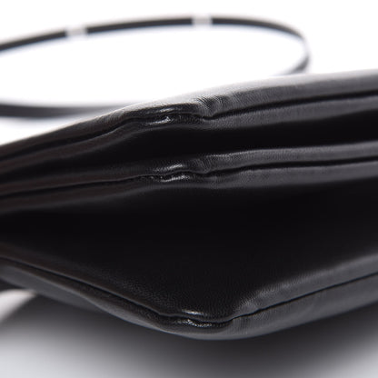 Celine Lambskin Small Trio Crossbody Bag Black 8 of 12