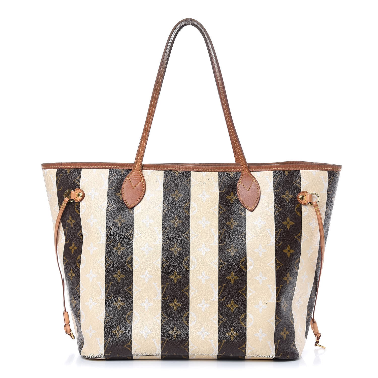 Louis Vuitton Monogram Rayures Neverfull MM 1 of 23