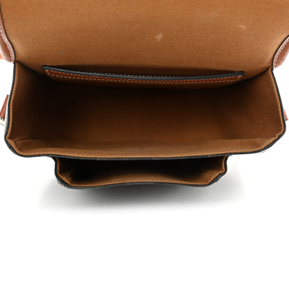Celine Triomphe Canvas Medium Folco Bag Tan 4 of 4