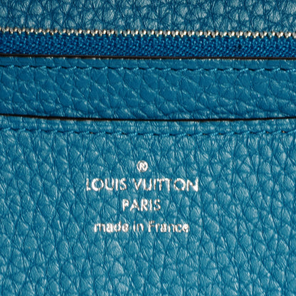 Louis Vuitton Taurillon Vivienne LV Long Wallet Bleu Canard 6 of 11
