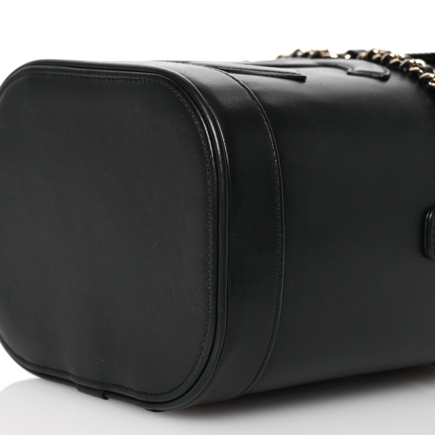 Lambskin Timeless Vanity Cosmetic Case Black