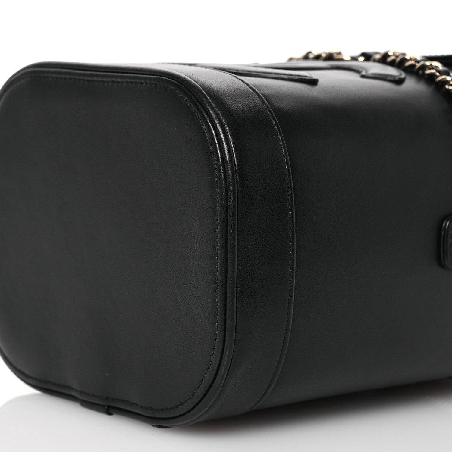 Chanel Lambskin Timeless Vanity Cosmetic Case Black 10 of 10