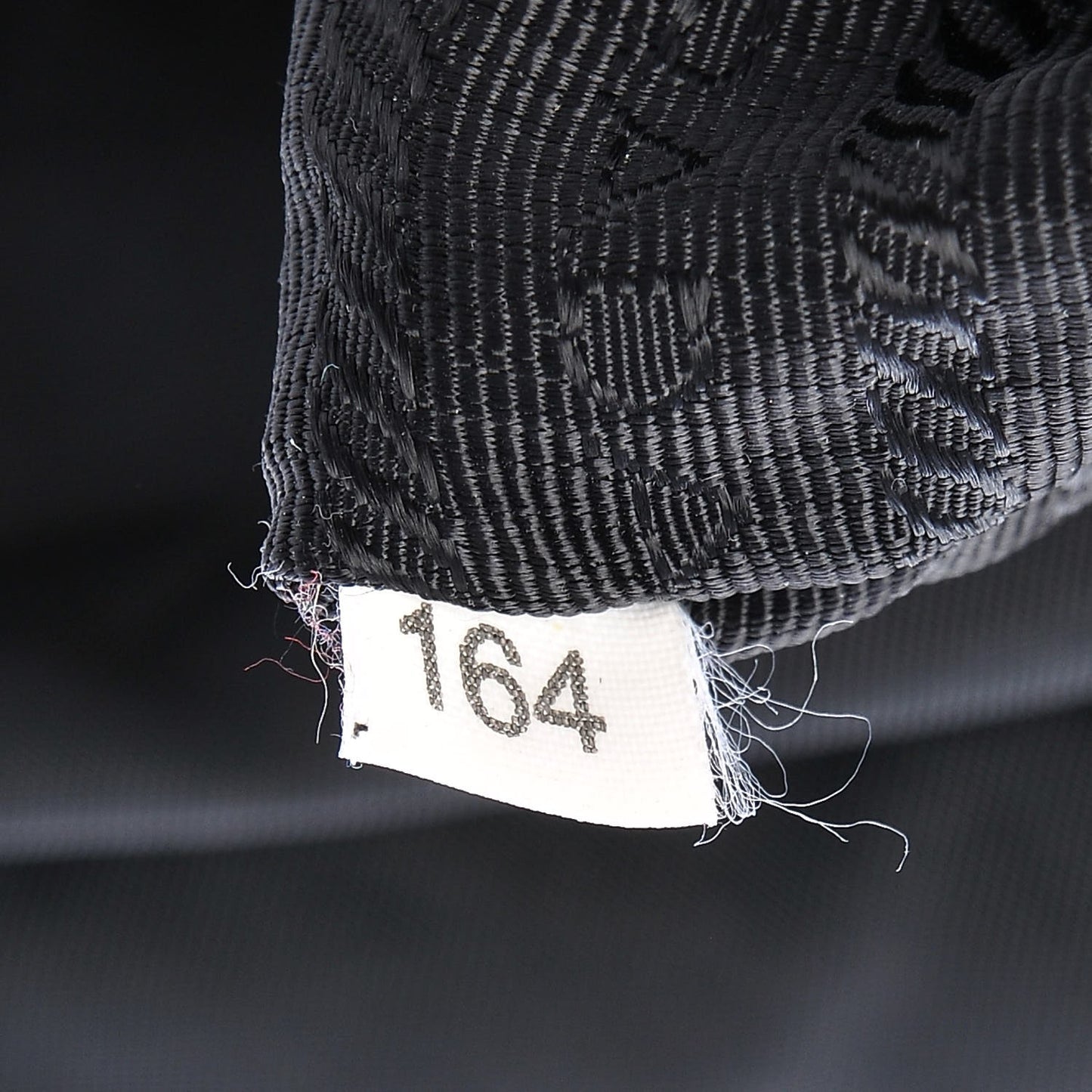 Nylon Vela Messenger Bag Black