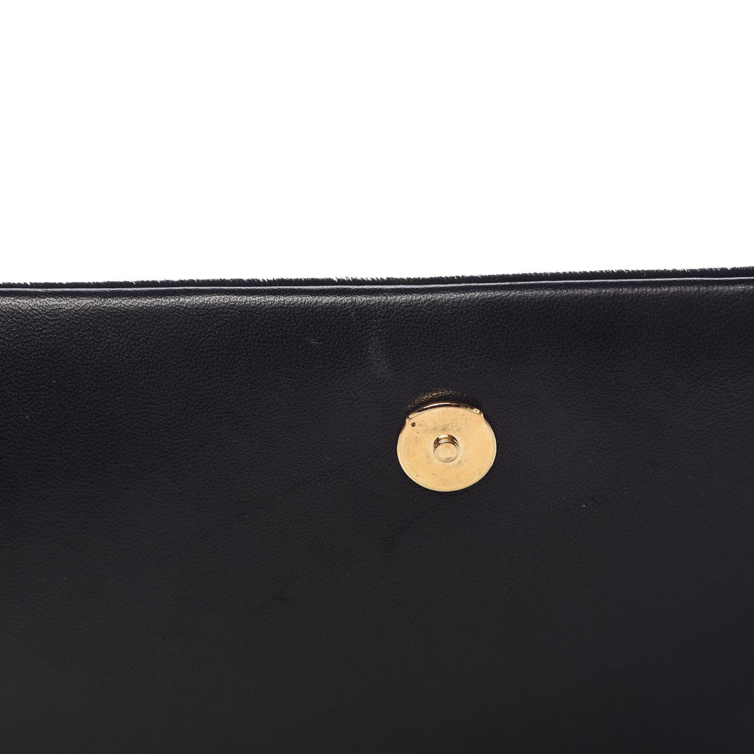 Saint Laurent Velvet Crystal Embellished Monogram Kate Chain Wallet Black 9 of 10