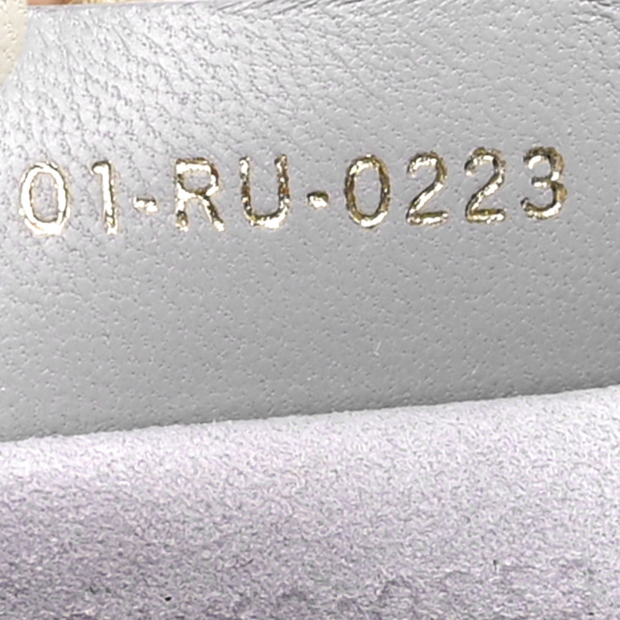 Christian Dior Lambskin Supple Macrocannage Small Ammi Bag Grey 7 of 10