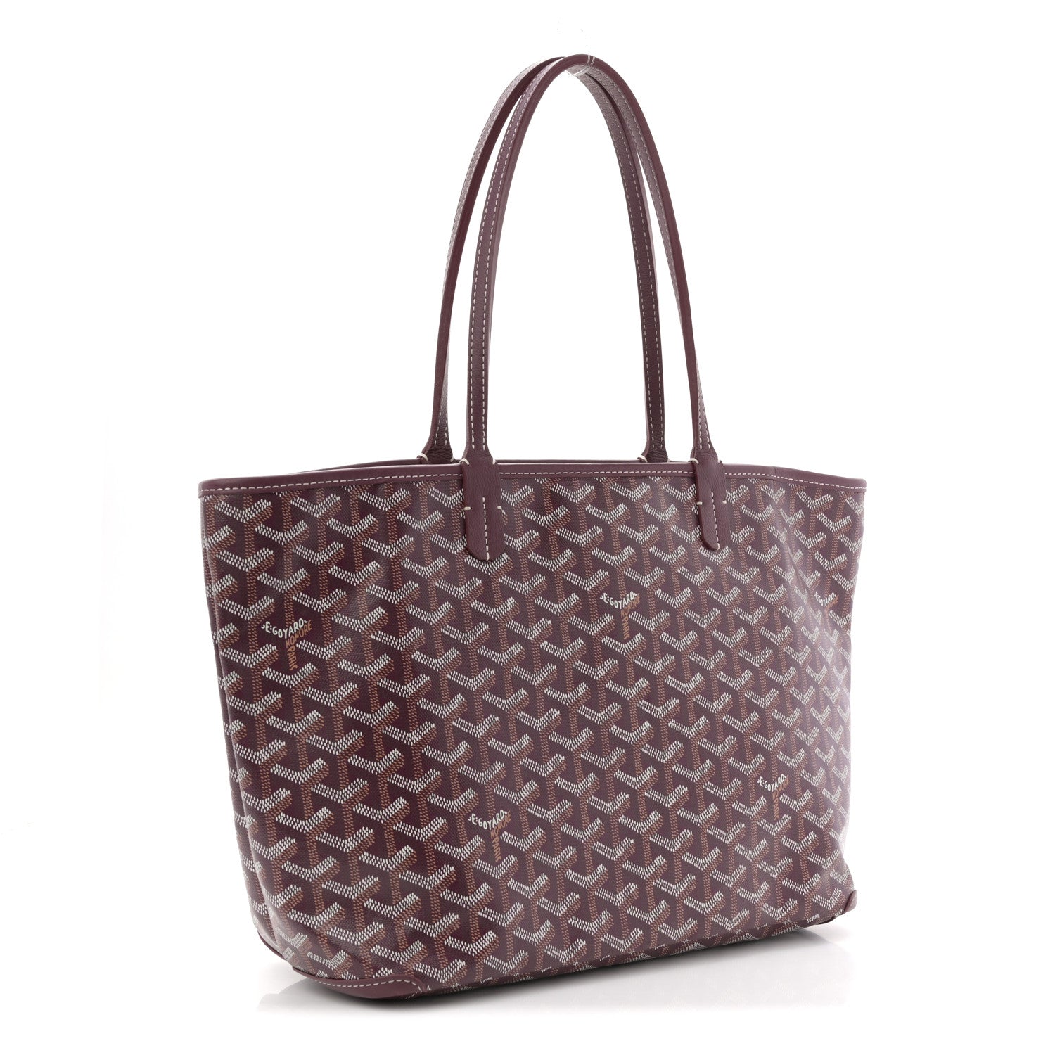 Goyard Goyardine Artois PM Burgundy 3 of 11