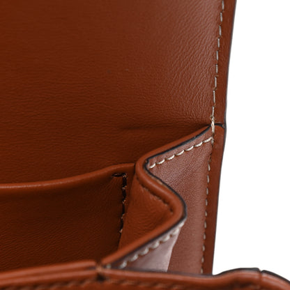 Celine Triomphe Canvas Calfskin Medium Triomphe Tan 8 of 11