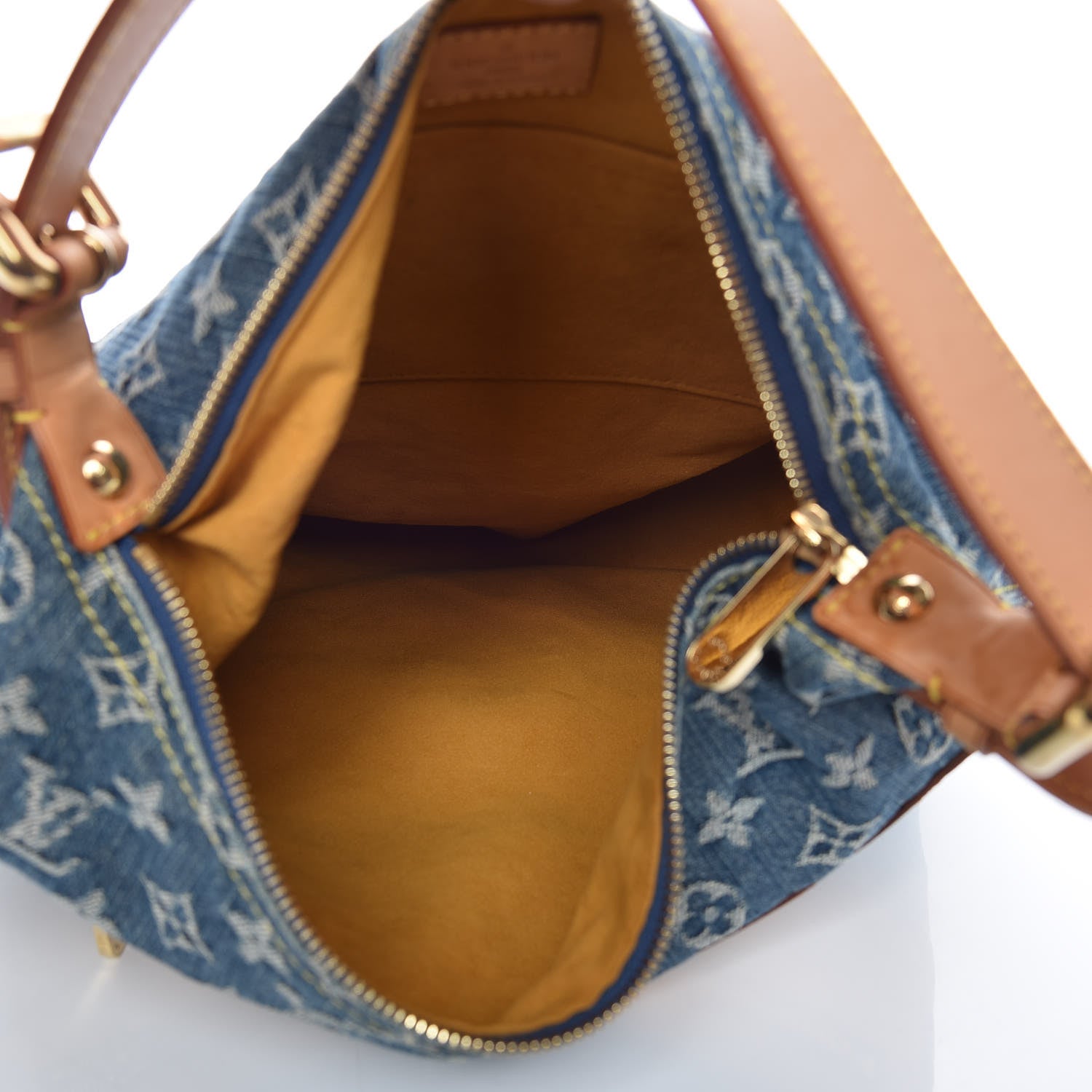 Louis Vuitton Denim Baggy GM Blue 7 of 8